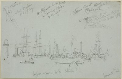 Harbour Scene by John Wilson Carmichael