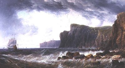 Shipping off Guernsey near Prevost by John Wilson Carmichael
