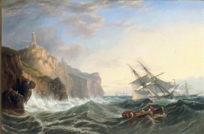 Shipping off the Lizard by John Wilson Carmichael