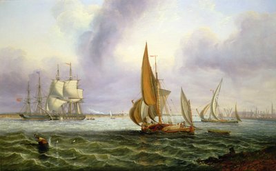 The Thames at Woolwich by John Wilson Carmichael
