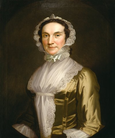 Portrait of Mrs. Richard Nicholls by John Wollaston