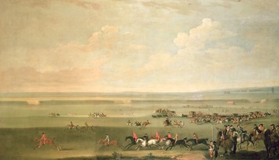 The Starting Post at Newmarket by John Wootton