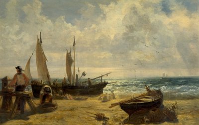 Coast Scene by John Wright Oakes
