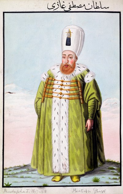 Mustafa I, Ottoman Emperor, 1808 by John Young