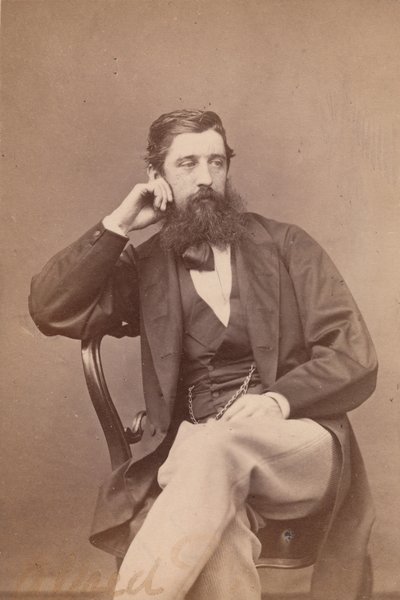 Alfred Pizzey Newton, 1860s by John and Charles Watkins