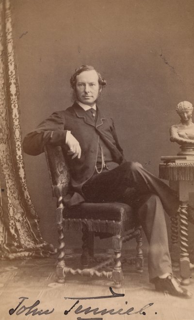 John Tenniel, 1860s by John and Charles Watkins