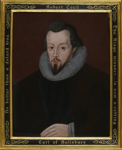 Robert Cecil, 1st Earl of Salisbury by John de Critz