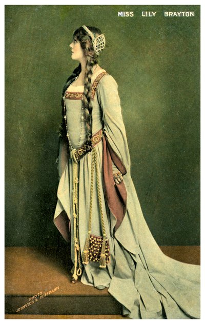 Lily Brayton, British actress by Johnston and Hoffman