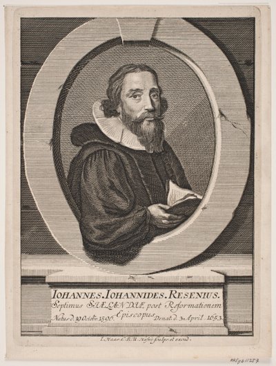Bishop Hans Hansen Resen by Jonas Haas