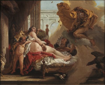 Danaë and the Shower of Gold by Jonas Hoffmann