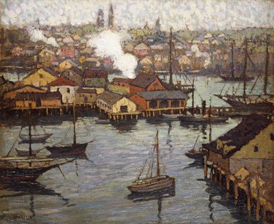 View From Banner Hill, East Gloucester by Jonas Lie