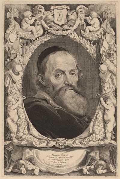 Hendrik Goltzius by Jonas Suyderhoff
