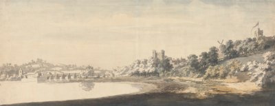 The Bridge and Castle at Rochester by Jonathan Skelton
