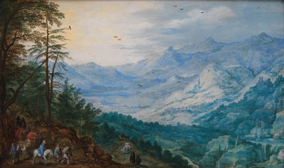 Rocky Landscape by Joos de II Momper