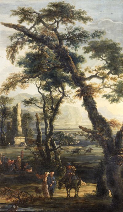 Landscape with Beggars by Joos or Josse de Momper