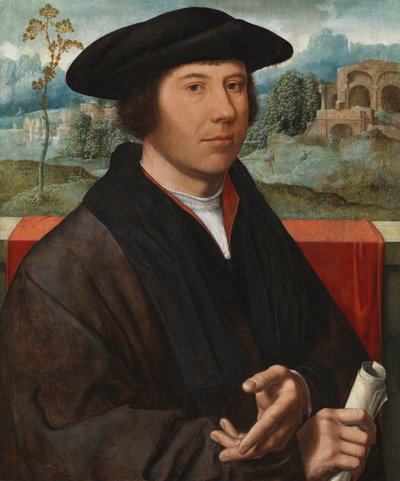 Portrait of a Man, 1528-29 by Joos van Cleve