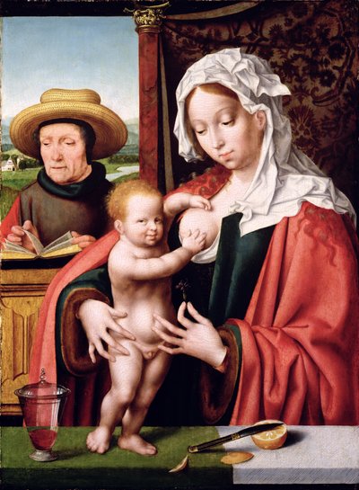 The Holy Family, c.1520 by Joos van Cleve