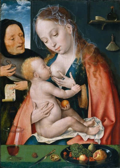 The Holy Family by Joos van Cleve
