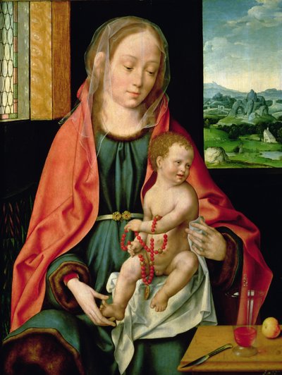 Virgin and Child by Joos van Cleve