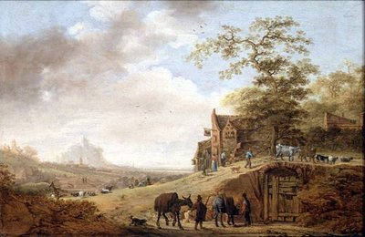 A Pastoral Landscape by Joost Vinck