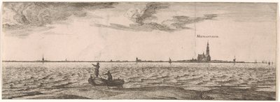 View of Maassluis Postcard (series title) by Joost van Geel