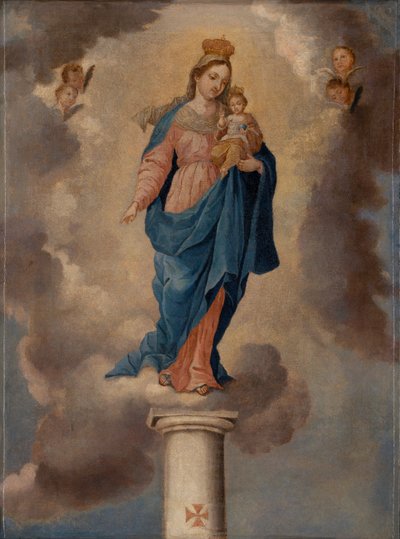 The Virgin of the Pillar by José Campeche y Jordán
