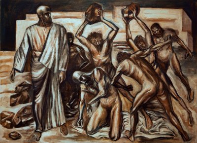 The Martyrdom of Saint Stephen by José Clemente Orozco