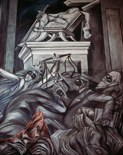 Justice (detail) by José Clemente Orozco