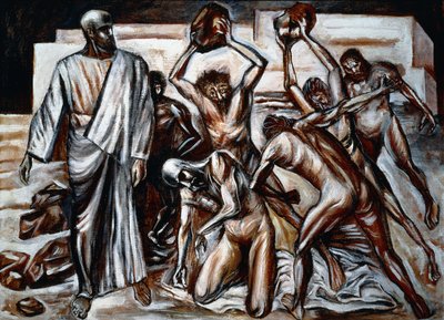 Martyrdom of Saint Stephen by José Clemente Orozco