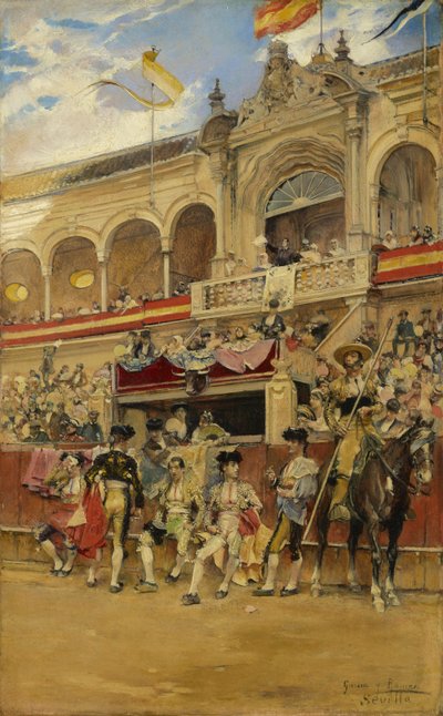 Inside the Bullring by José García Ramos