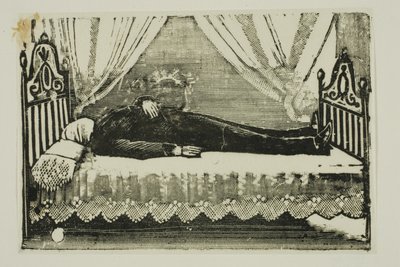 The Death of General Gonzales by José Guadalupe Posada