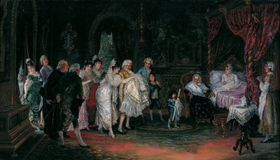 The Christening by José Llovera Bofill