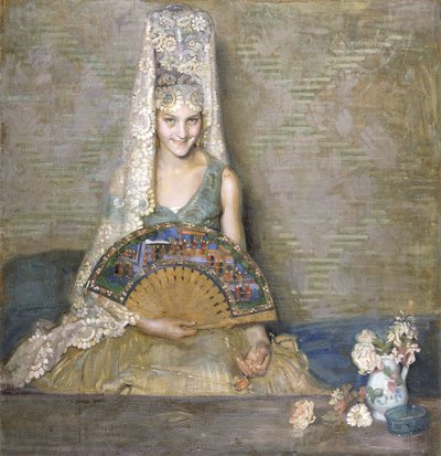 A Spanish Beauty by Jose Alarcon Suarez