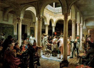 The Cafe by Jose Jimenes Aranda