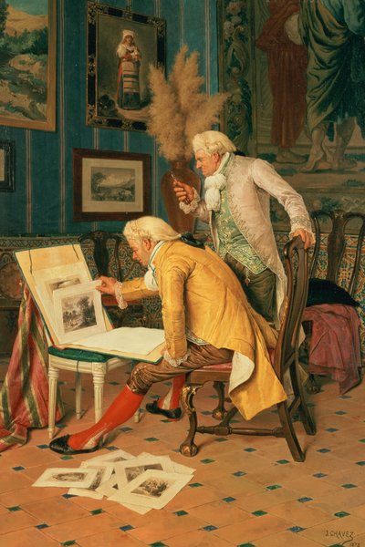 The Connoisseurs by Jose de Chavez y Artiz