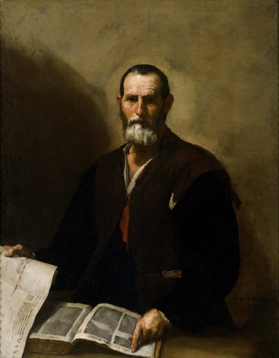 Philosopher Crates of Thebes by Jose de Ribera