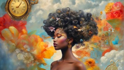 Dreamcore Breathlessly Timeless Black 01 by Josef Johann Michel