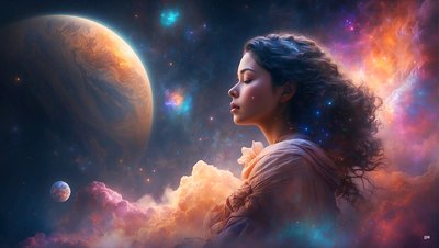 Dreamcore Universe Indian 04 by Josef Johann Michel