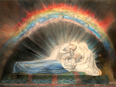 The Death of St. Joseph (recreated by Blake) by Josef Johann Michel