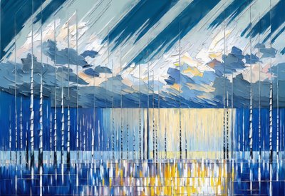 Waves Sky 03 by Josef Johann Michel