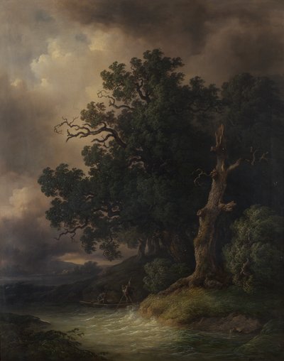 Thunderstorm Landscape by Josef Kriehuber