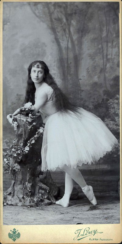 Luigia Cerale as Giselle by Josef Löwy