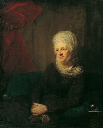 An Old Lady (Mrs. von Weinbrenner) by Josef Mathias Grassi