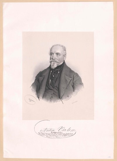 Anton Valero by Josef Nikolaus Kriehuber