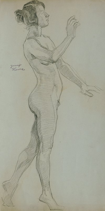 Study of a Nude by Josef Wawra