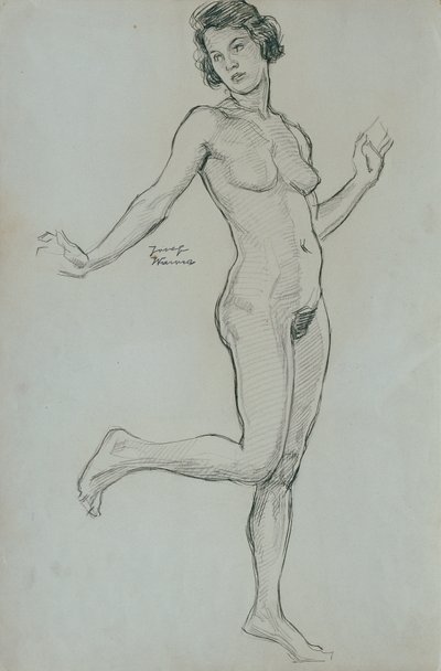 Study of a Nude by Josef Wawra