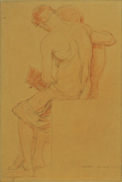 Painter and Model by Josef Wawra