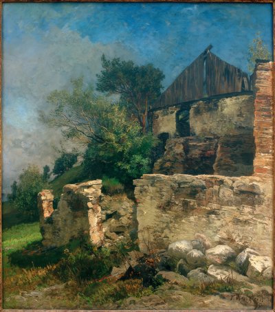 Old Barn near Tölz by Josef Wenglein