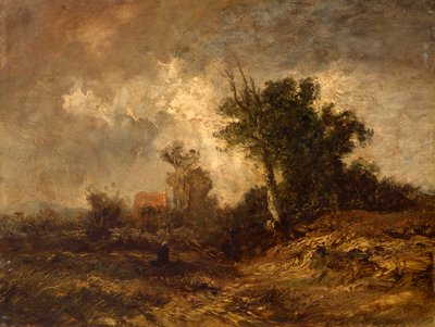 Late Summer Landscape by Josef Wenglein