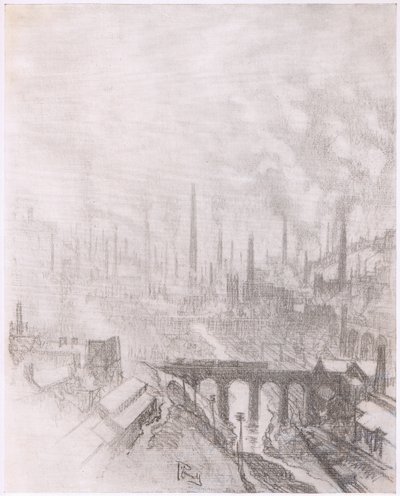 Munition City, Bibbys Annual by Joseph (after) Pennell